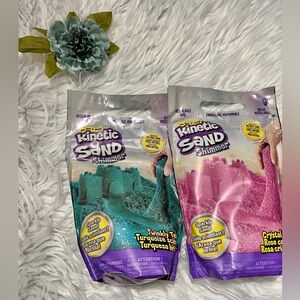 2Pack 4lbs Total Kinetic Sand- 2lbs Each Pack